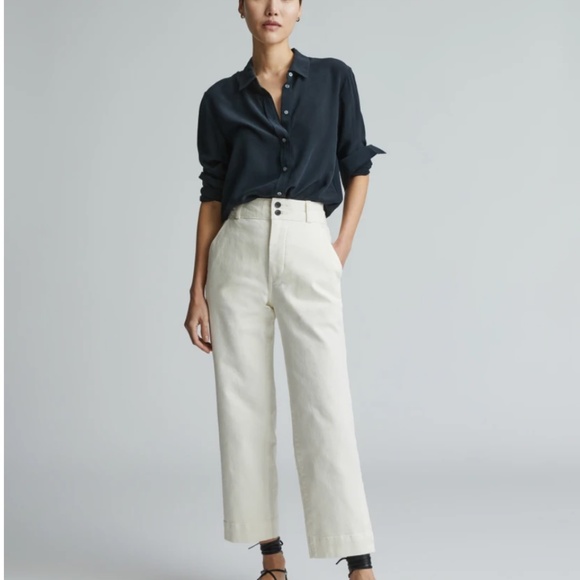 Everlane  Organic Straight-Leg Pant - Picture 1 of 5